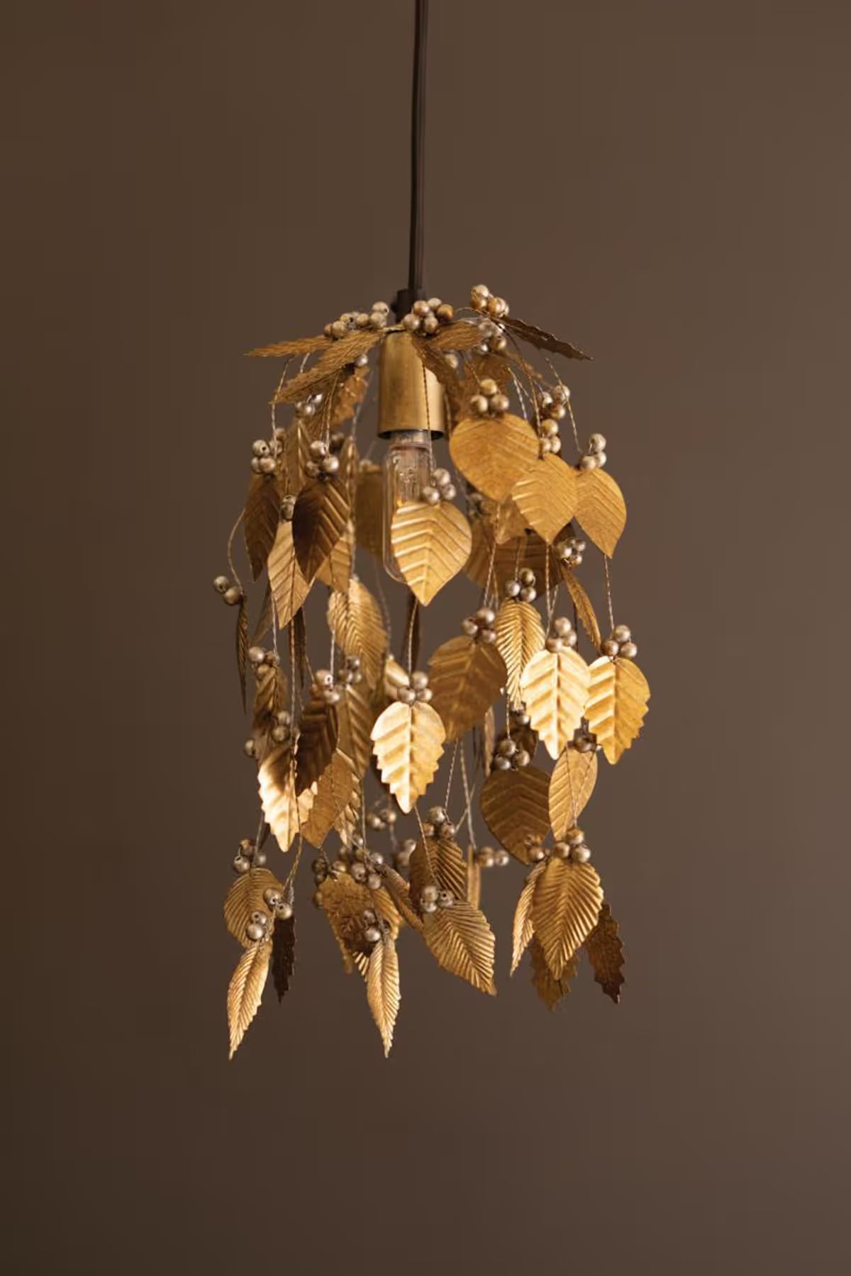 Antique Gold Vines Pendant Light
