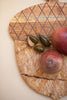 Acacia Wood and Marble Acorn Serving Board