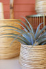 Set Of 3 Woven Willow Planters - Hearts Attic 