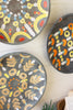Set Of Three Ceramic Platter Wall Art - One Each Design - Hearts Attic 