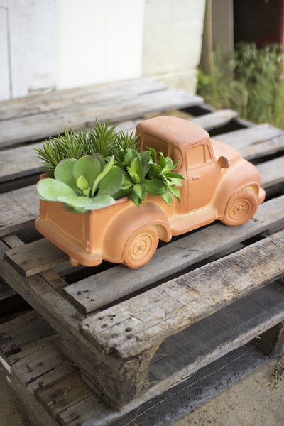 Terracotta Truck Planter - Hearts Attic 
