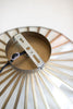 Glass And Iron Wall Lamp - Hearts Attic 