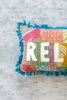 Relax - Kantha Pillow - Hearts Attic 