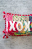 XOXO - Kantha Pillow - Hearts Attic 