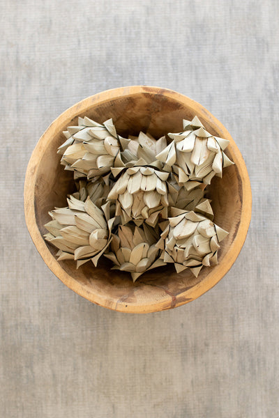 Bag Of 108 Faux Artichokes  -  Natural - Hearts Attic 